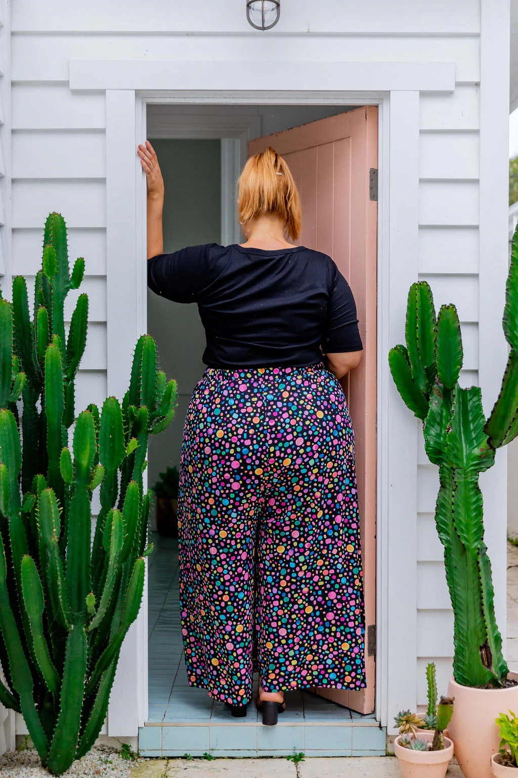 Zelda Pants in Black Pebble by Kasey Rainbow - Image 16
