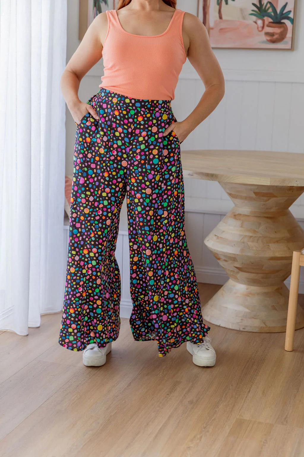 Zelda Pants in Black Pebble by Kasey Rainbow - Image 4
