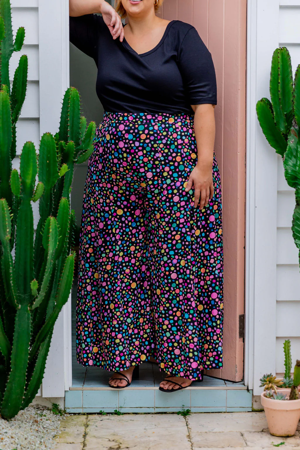 Zelda Pants in Black Pebble by Kasey Rainbow - Image 7