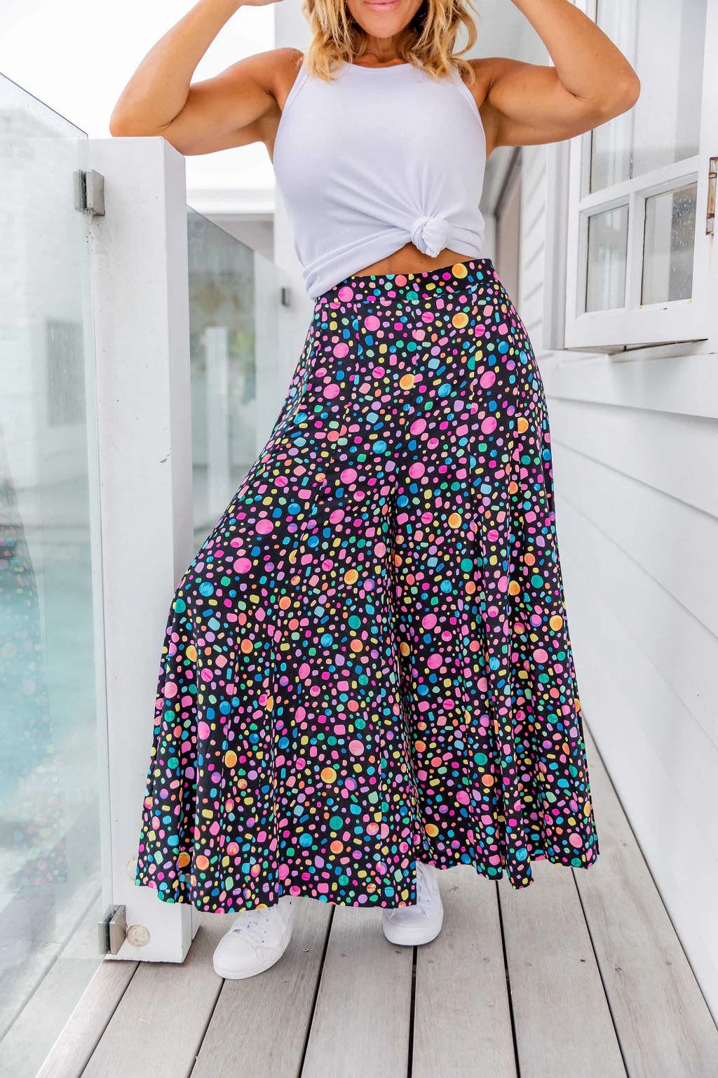 Zelda Pants in Black Pebble by Kasey Rainbow - Image 8