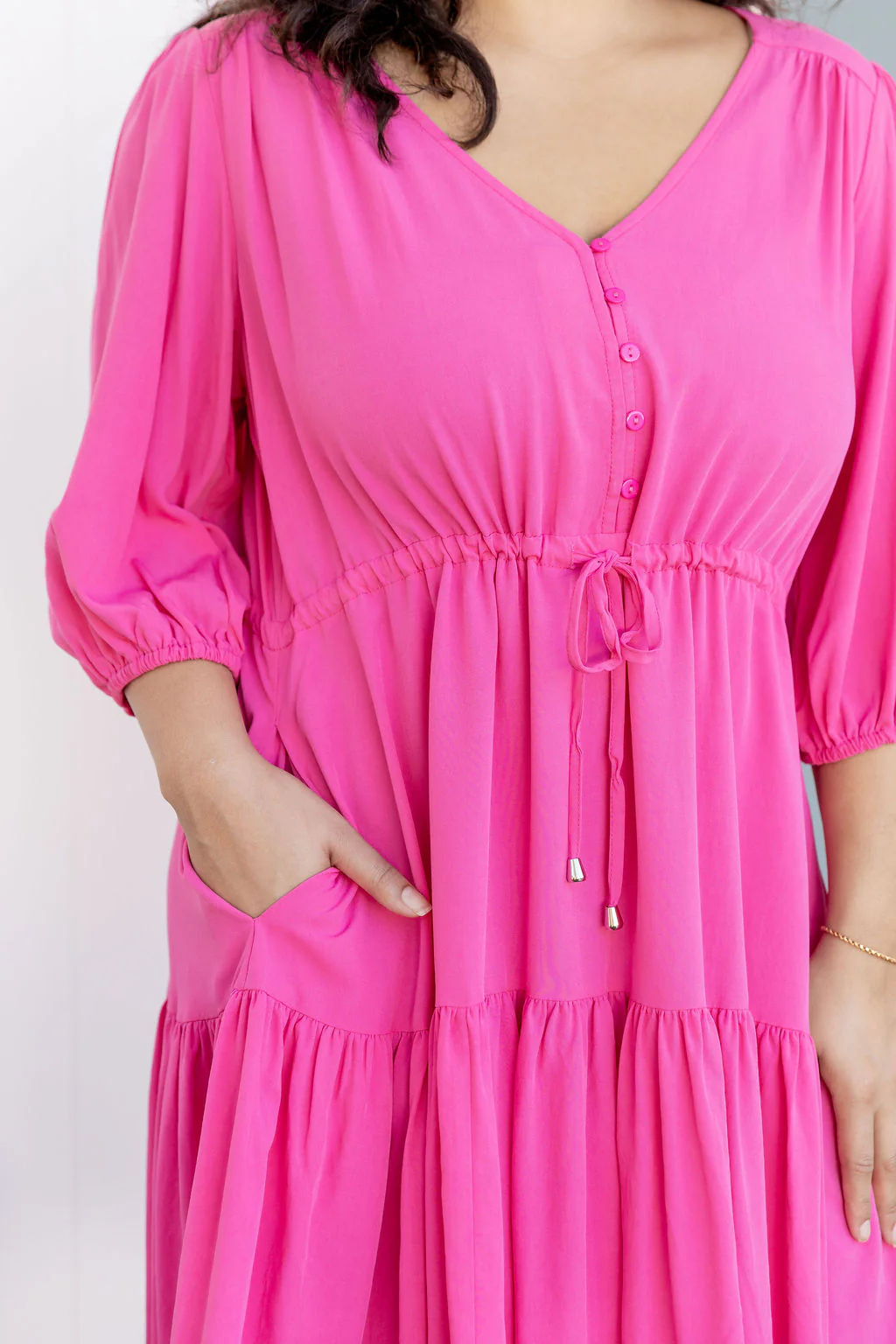 Ziggy Dress In Pink - Image 25