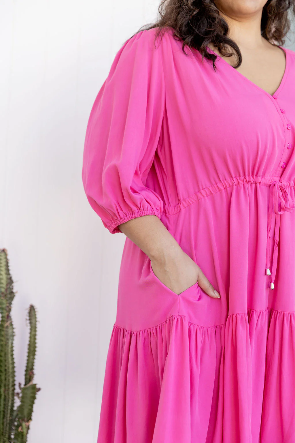Ziggy Dress In Pink - Image 27