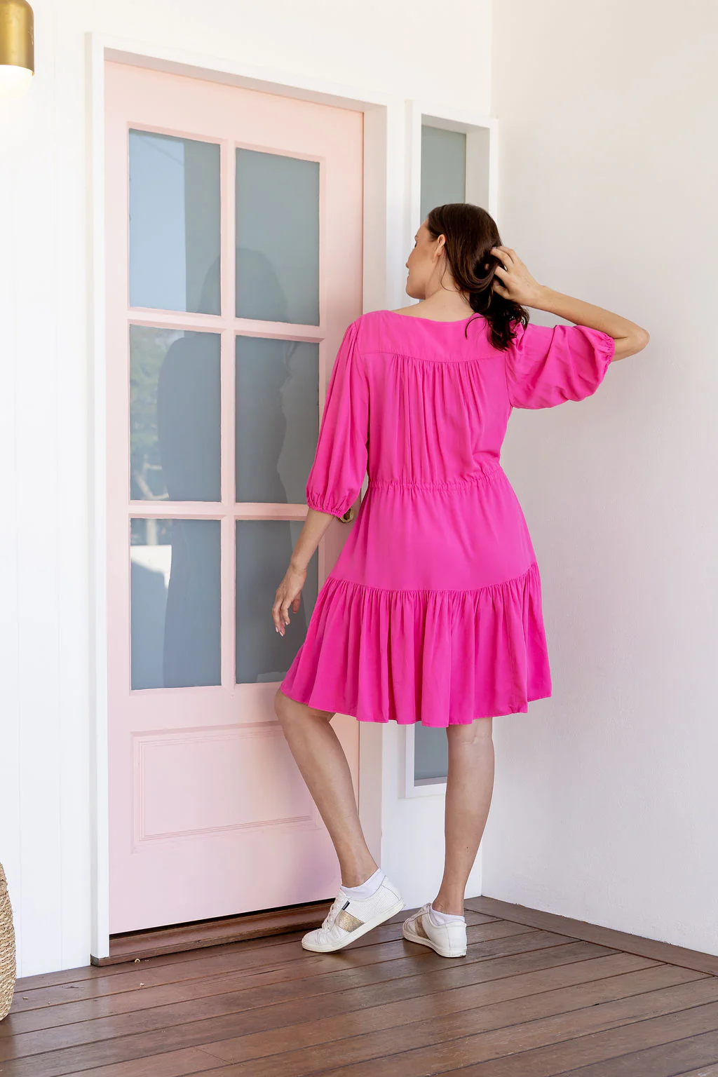 Ziggy Dress In Pink - Image 28